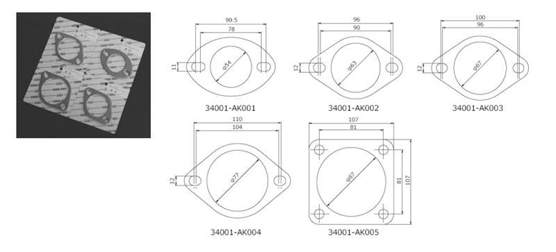 HKS Exhaust Gaskets