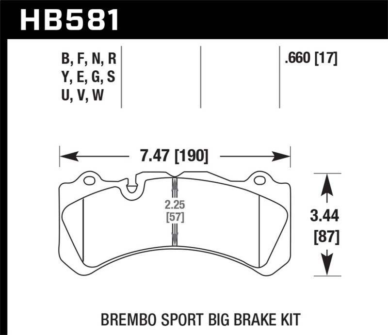 HAWK Blue 9012 Brake Pad Sets