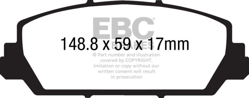 EBC Greenstuff Brake Pad Sets