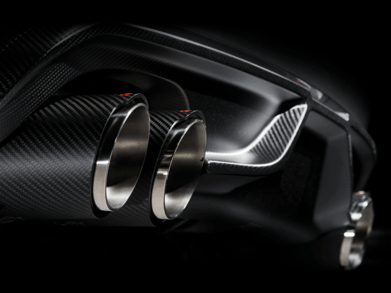 AKR Tail Pipe Set - Carbon