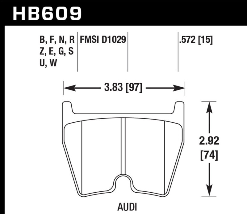 HAWK DTC-30 Brake Pad Sets