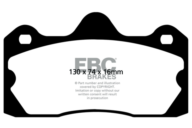 EBC Yellowstuff Brake Pad Sets