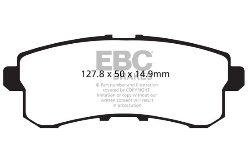 EBC Greenstuff Brake Pad Sets