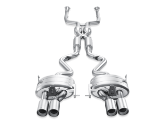 AKR Header Back Evo Line w/ Cat - Titanium