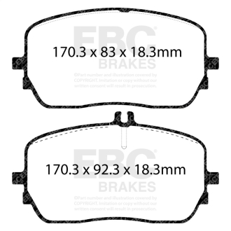 EBC Yellowstuff Brake Pad Sets