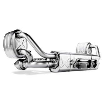 AKR Evo Line Full System w/ Header and Cat - Titanium