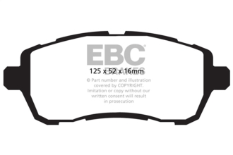EBC Greenstuff Brake Pad Sets