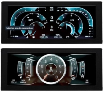 AM InVision Digital Dash