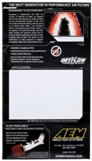 AEM IND Drop in Air Filters