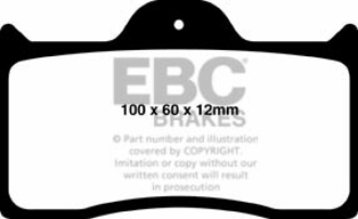 EBC Redstuff Brake Pad Sets