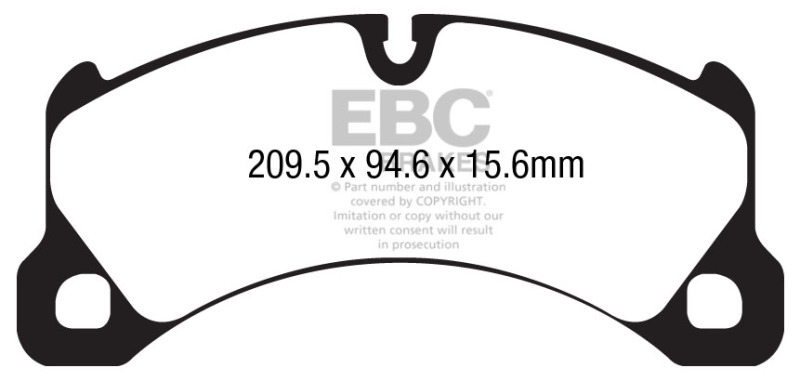 EBC Yellowstuff Brake Pad Sets