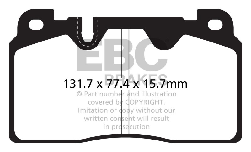 EBC Greenstuff Brake Pad Sets