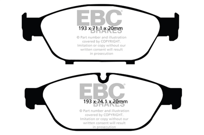EBC Greenstuff Brake Pad Sets