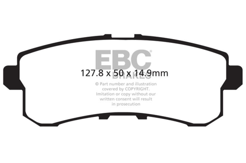 EBC Greenstuff Brake Pad Sets